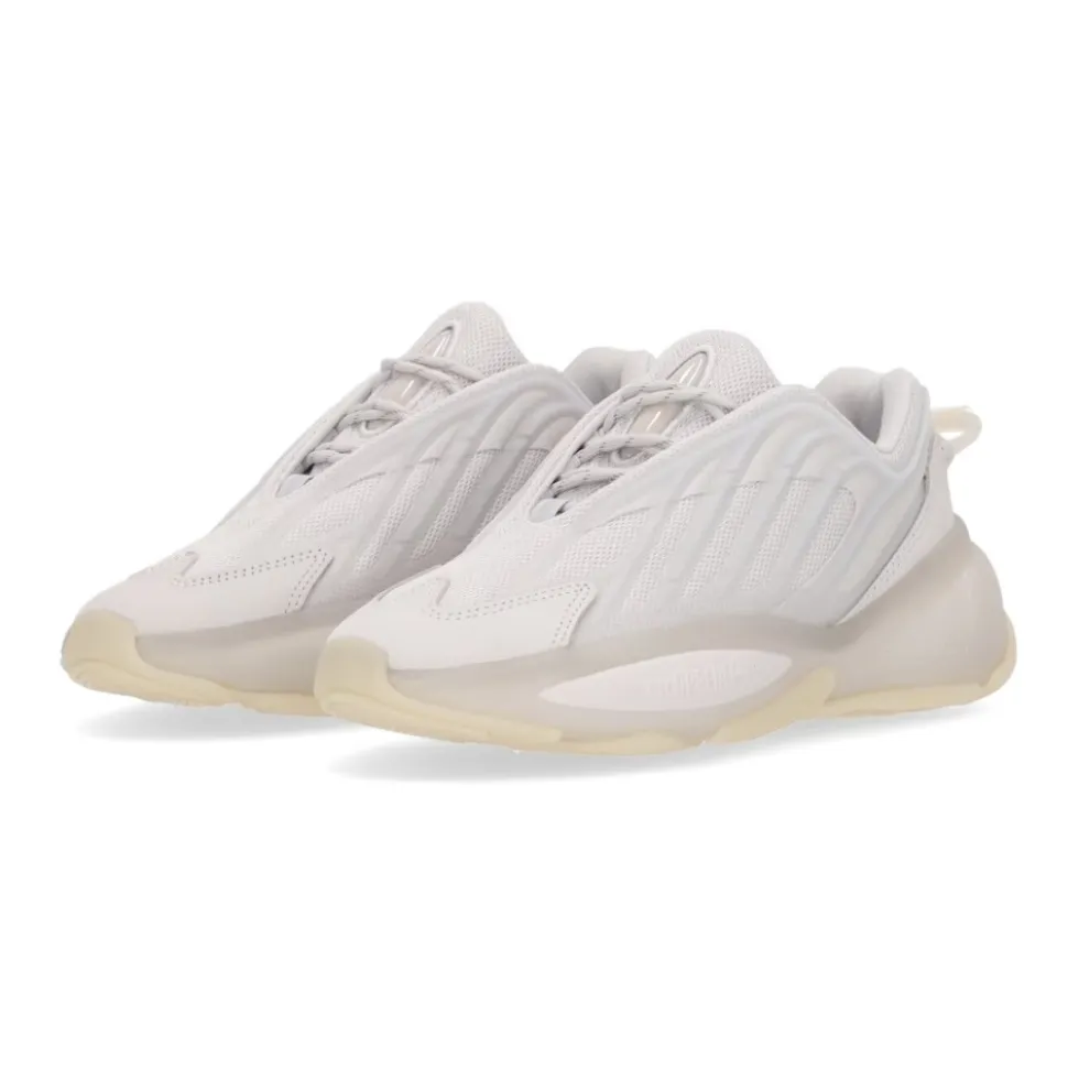 Grå Mesh Sneaker med Tubular Support