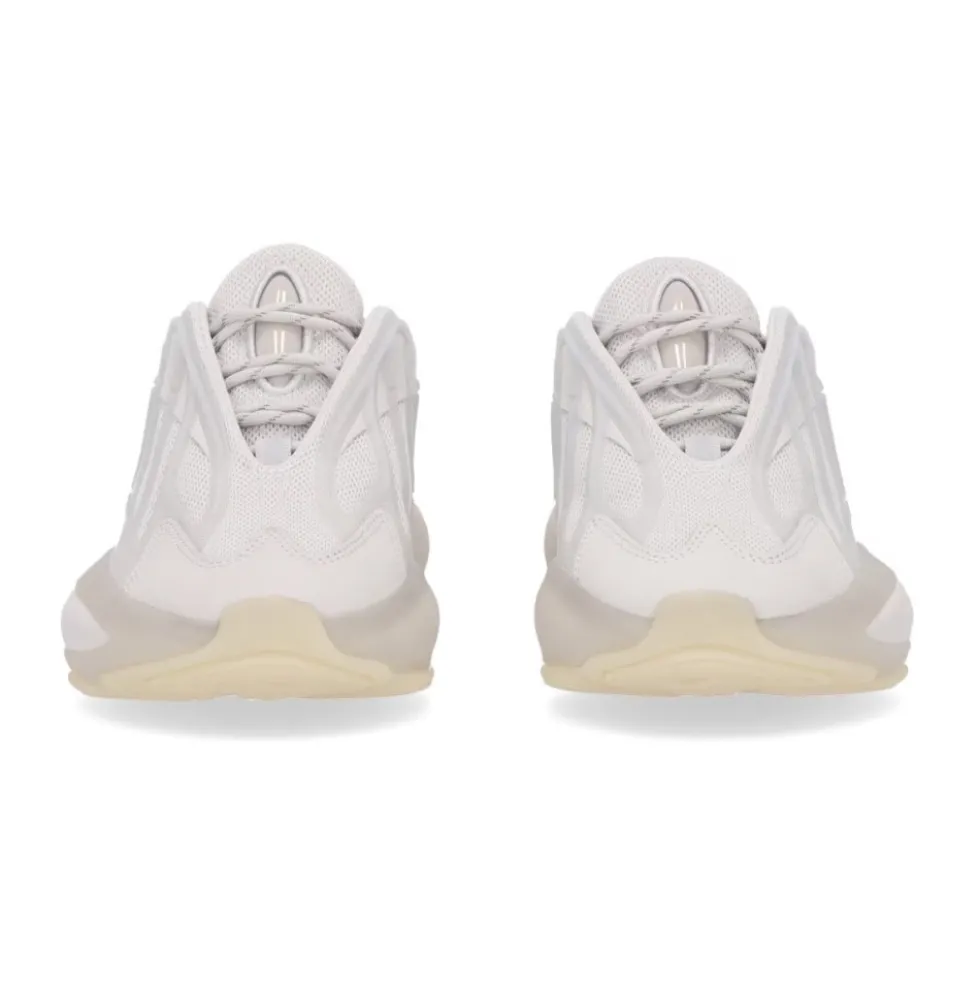 Grå Mesh Sneaker med Tubular Support