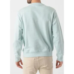 Grøn-Blå Basis Rundhals Sweatshirt