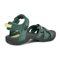 Grøn dame sandal til gåture/vandreture
