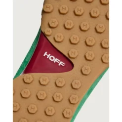 Grøn Sneaker med Hvidt Detalje