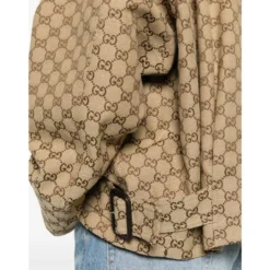 Gucci Coats Camel