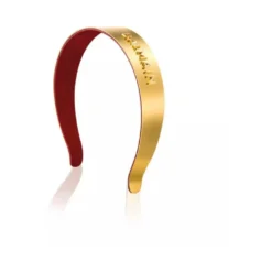 Guld Hårbånd med Præget Logo