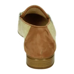 Gule Slip-Ons med Læder og Ruskind