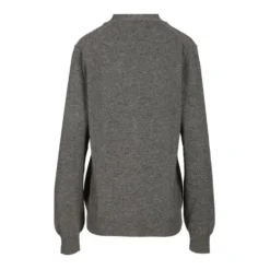 Heart-patch Uld Cardigan