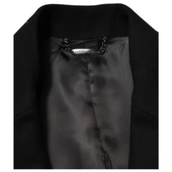 Heraldic Patch Single-Breasted Blazer
