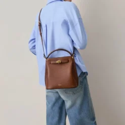 HH9395-552G110 Small Classic Grain Bucket Bag