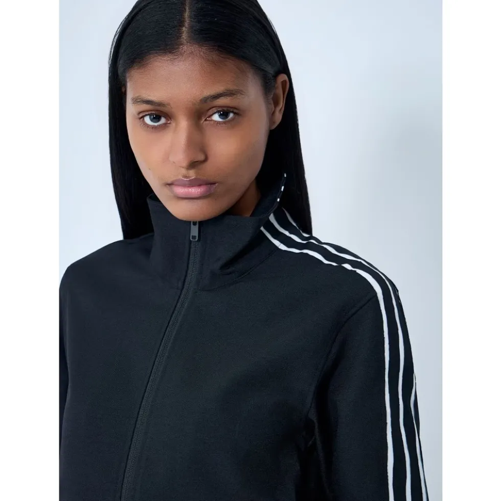 High-Neck Zip Jacket