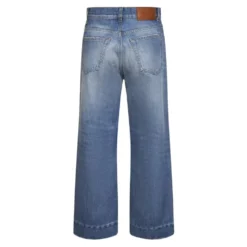 High-rise Cropped Jeans