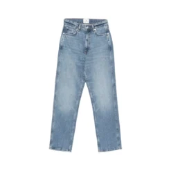 High Waist Straight Jeans