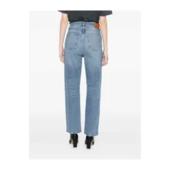 High Waist Straight Jeans