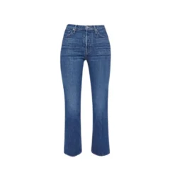 Højtaljede Straight Leg Jeans