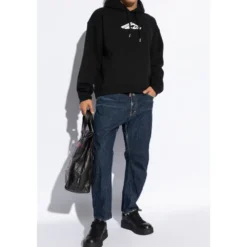 Hoodie med Logo
