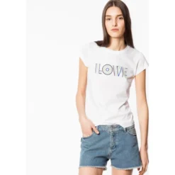 Hvid Skinny Love T-shirt