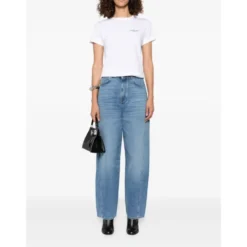 Hvid T-shirt til kvinder AW25