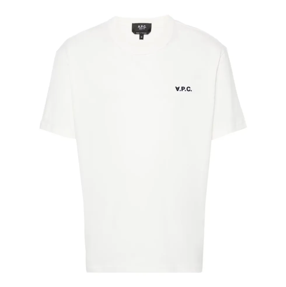 Hvid T-shirt til mænd AW25