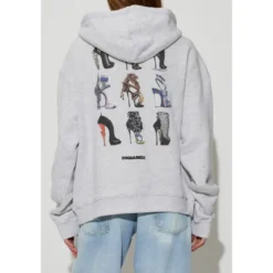 Iconique Boyfriend Fit Hættetrøje med Lynlås