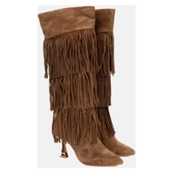 I250607 Fringed Heel Boot