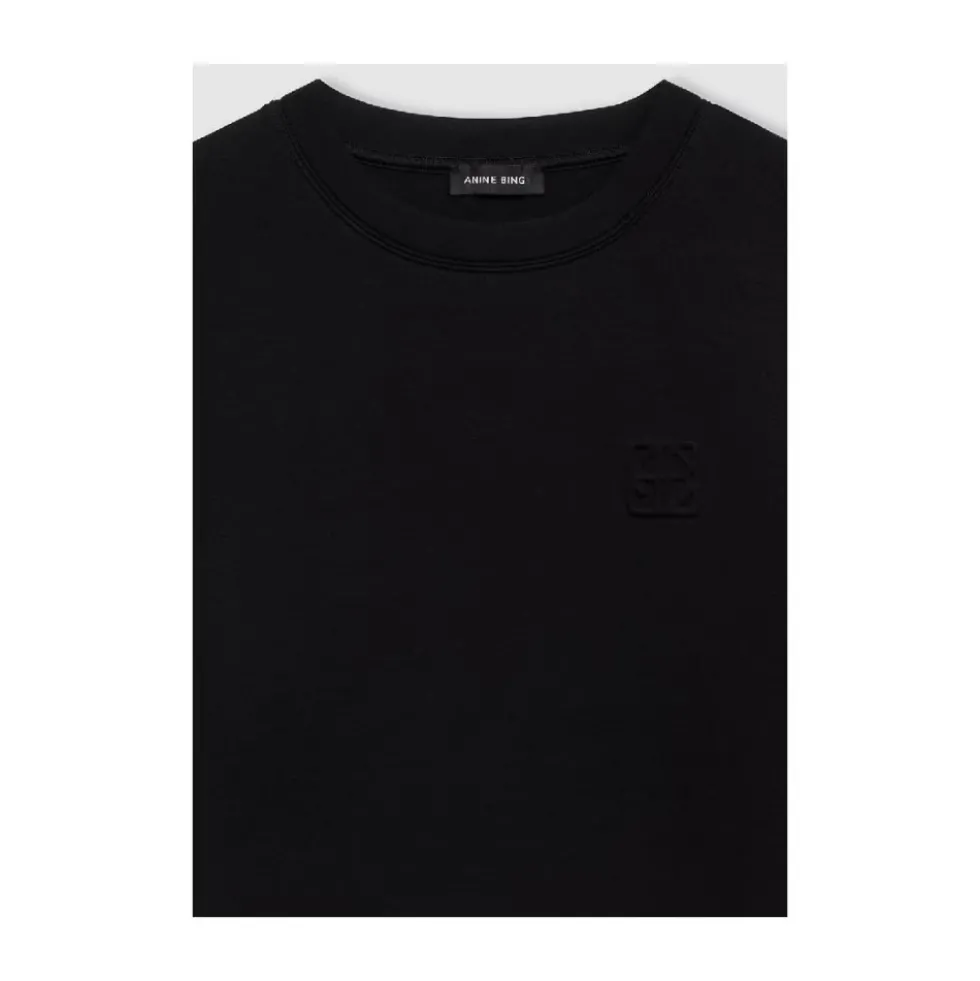 Indrammet Monogram Sweatshirt Hybrid Stil