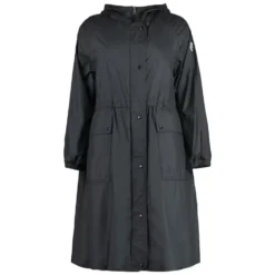 Ioudith Hooded Techno Fabric Regnfrakke
