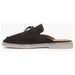 Italienske Velour Tassel Mules