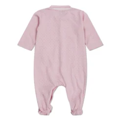 Jacquard Bomulds-Piqué Sleepsuit