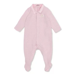 Jacquard Bomulds-Piqué Sleepsuit