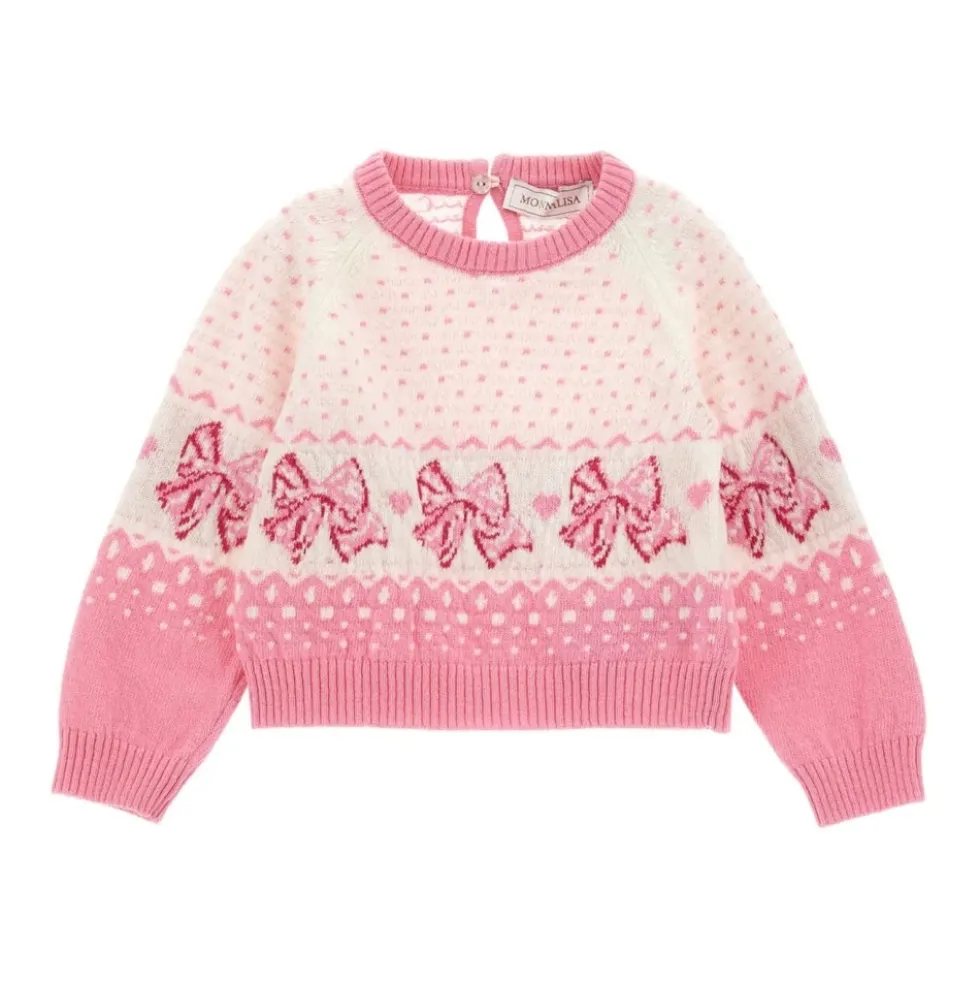 Jacquard Strik Pullover