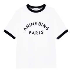 Jaylin Ivory T-shirt med frontprint