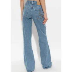 Jeans med logo