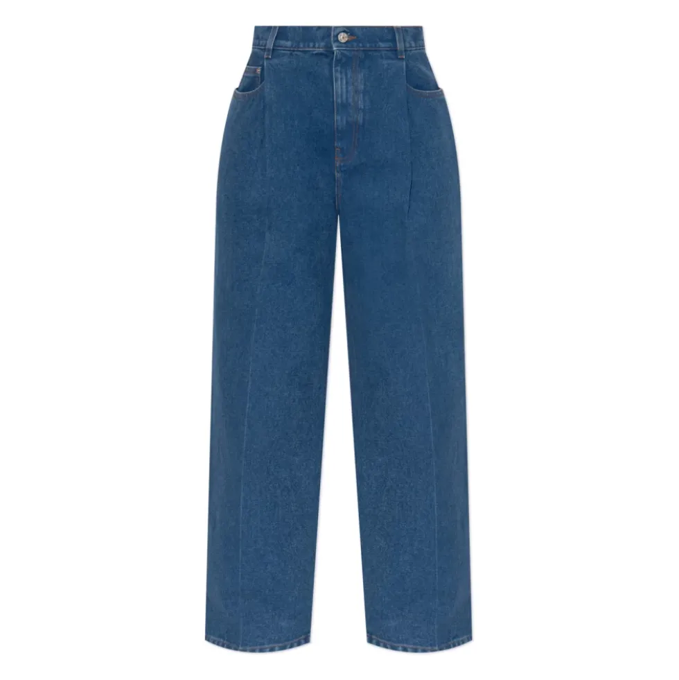 Jeans med logo