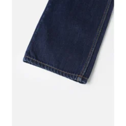 Jeans med trykte lommer