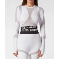 Jogging Cropped Top LS Multicut