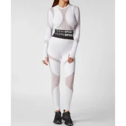Jogging Cropped Top LS Multicut