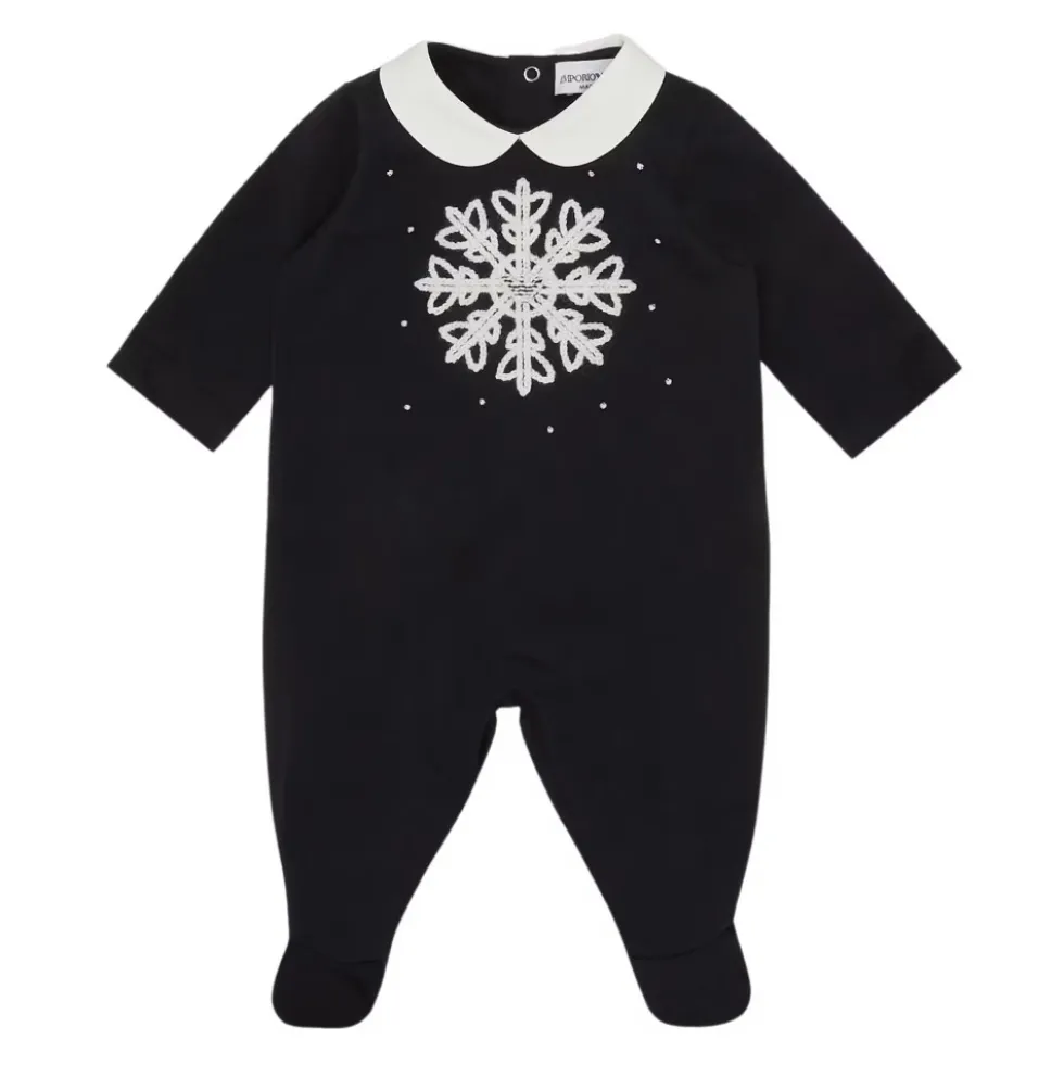 Jumpsuit med logo broderi