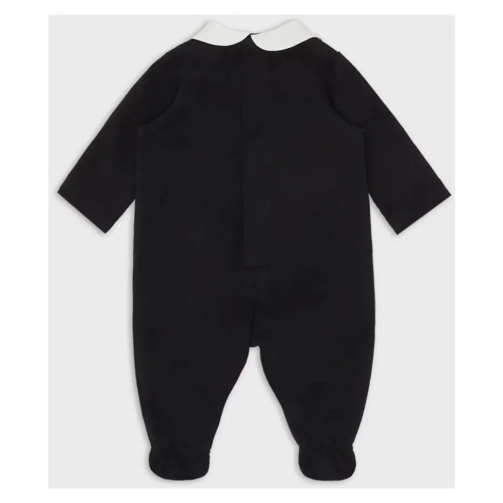 Jumpsuit med logo broderi
