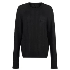 Kabelstrikket Cashmere Sweater