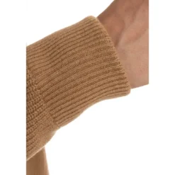 Kamel Sweater Baseball Krave Fuldt Lynlås