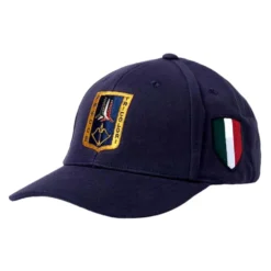 Kanvas kasket med Tricolor Pile Patch