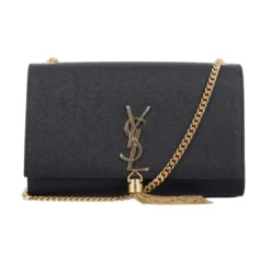 Kate Small Tassel Grain Læder Napkin Skuldertaske