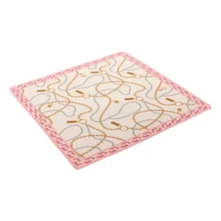 Kæde & Perler Bandana - Pink Silke
