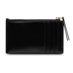 Kira Diamond Quilt Zip Card Case