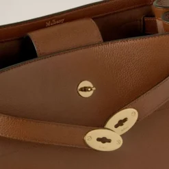 Klassisk Bucket Taske med Postman's Lock