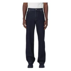 Klassiske Blå Straight Leg Jeans