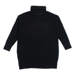 Knit Mini Dress with Maxi Logo