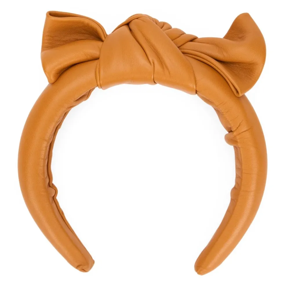 Knotted Leather Headband