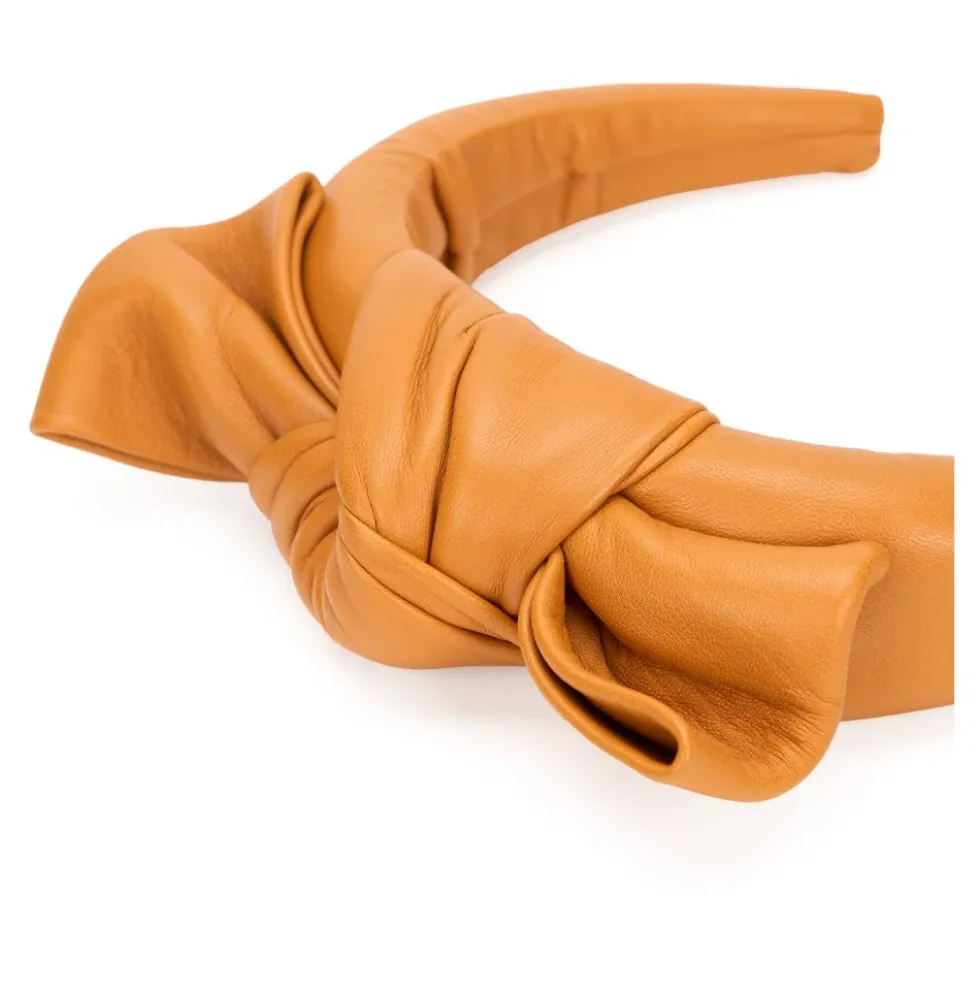 Knotted Leather Headband