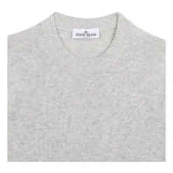 Kompas-Patch Melange Grå Jumper
