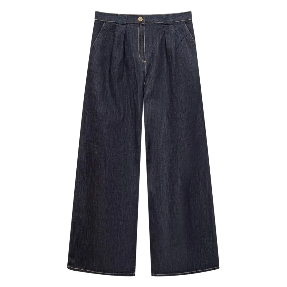 La Mia Bambina Wide-leg Jeans