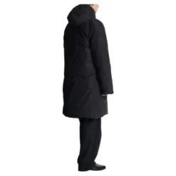 Lang Dunjakke i Nylon